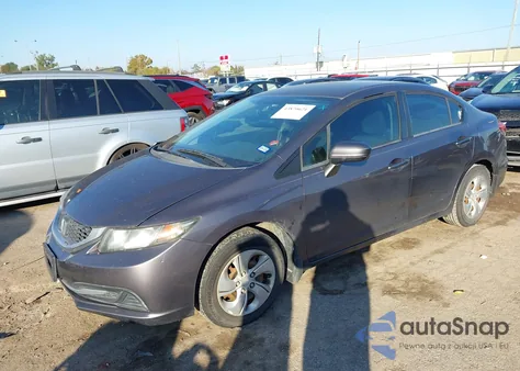 2015 Honda Civic Lx from USA, damaged, VIN 19XFB2F55FE088143